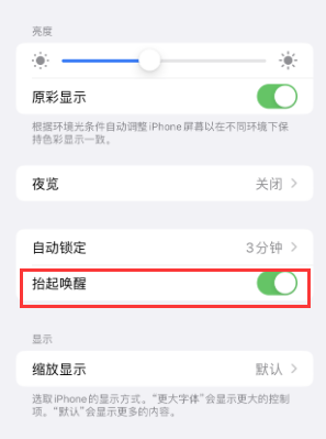 潼南苹果授权维修站分享iPhone轻点无法唤醒怎么办