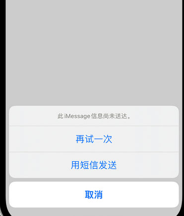 潼南apple维修iPhone上无法正常发送iMessage信息