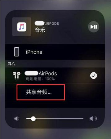 潼南苹果14音频维修点分享iPhone14音频共享设置方法 