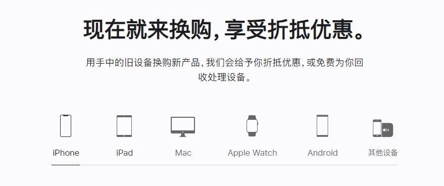 潼南苹果手机维修分享iPhone以旧换新的去处 