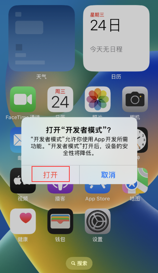 潼南苹果手机维修分享如何打开开发者模式 